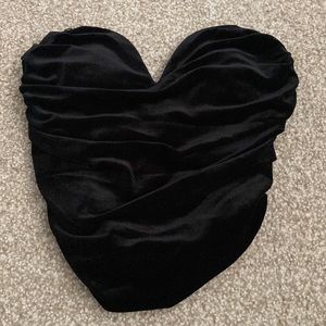 Express Velvet Body Contour Corset Top